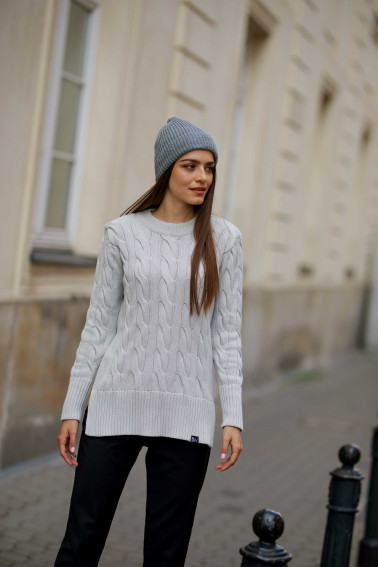Sweter Luna z włoskiej bawełny